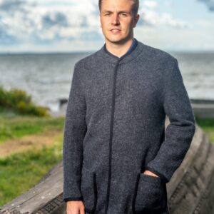 Meeste villane kootud jakk MUMMUKAS