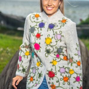 Naiste villane kootud jakk MUMMUKAS