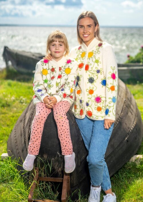 Naiste villane kootud jakk MUMMUKAS