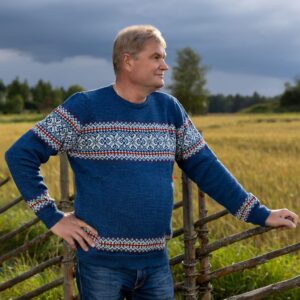 Meeste villane kampsun Nortland jeans