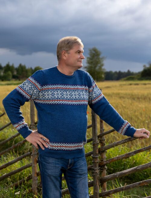 Meeste villane kampsun Nortland jeans